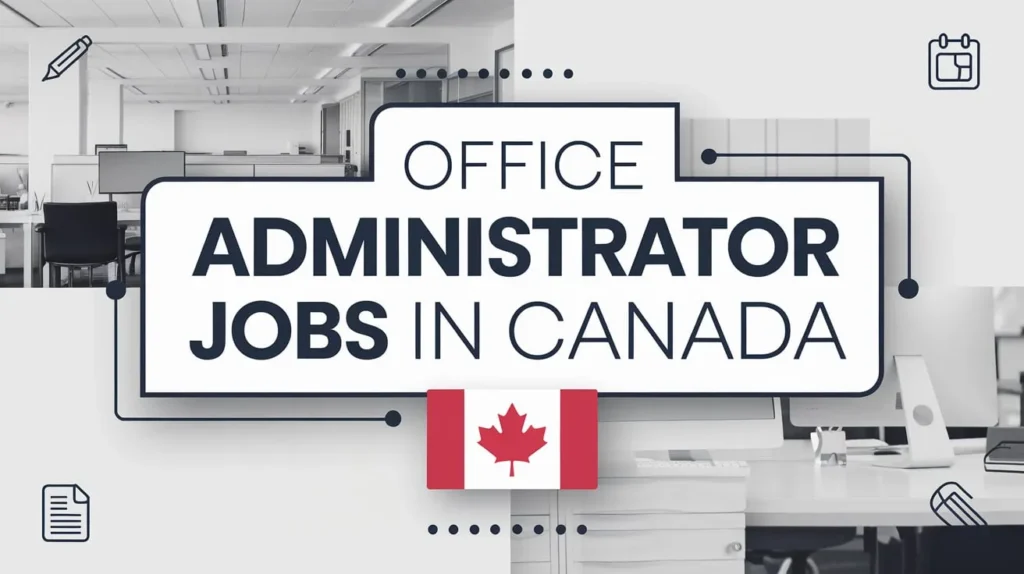 Office Administrator Jobs in Canada with Work Visa 2024